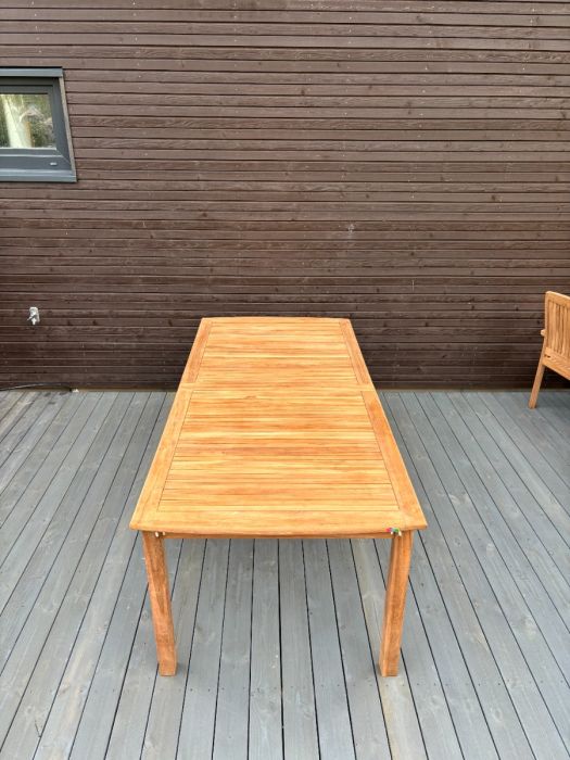 Sommerbutikken AS - Hagebord Saltnes 220x100cm