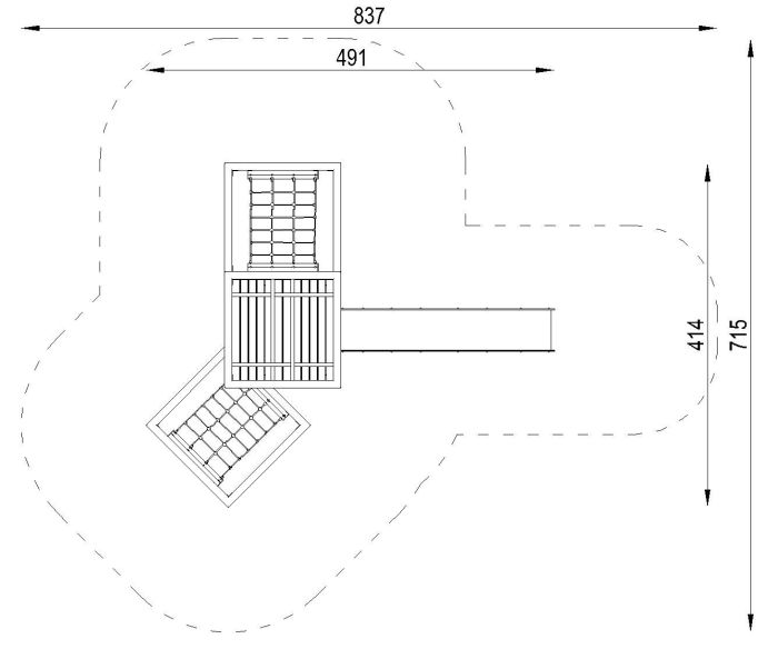 Lekeapparat Box modell 2 - Metall -Turkis - Sommerbutikken.no