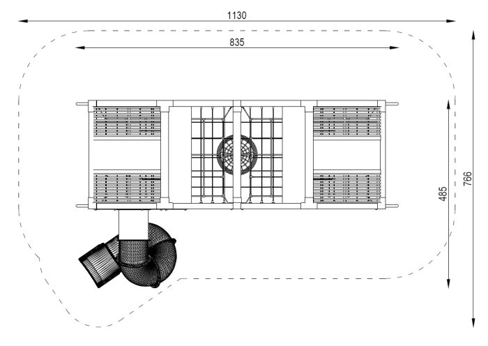 Lekeapparat Box modell 4 - Metall -Antrasitt - Sommerbutikken.no