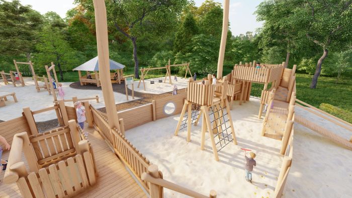 Stort skip - Robinia - Sommerbutikken.no