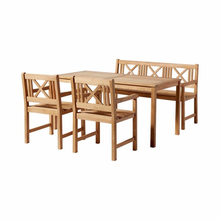 Rosenborg Spisegruppe Teak - Sommerbutikken.no