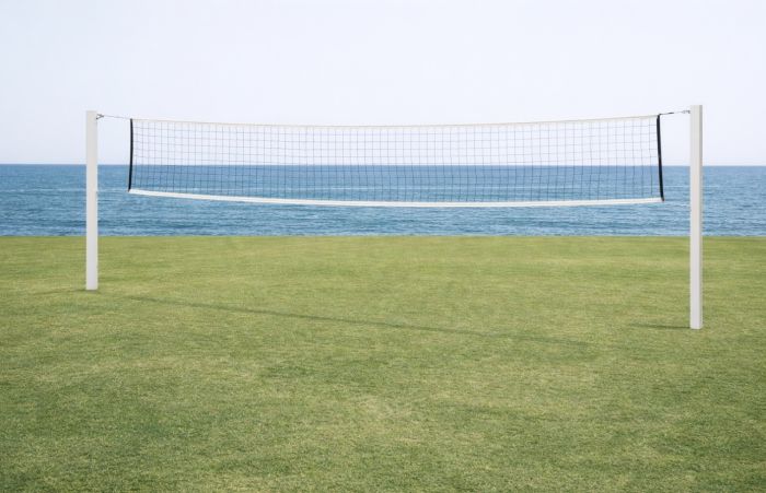 Volleyballstolper i aluminium - Sommerbutikken.no