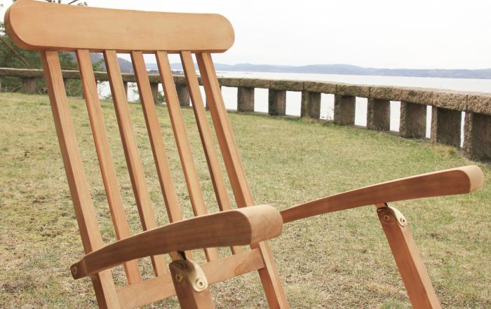 Solstol Solodden i teak - Sommerbutikken AS