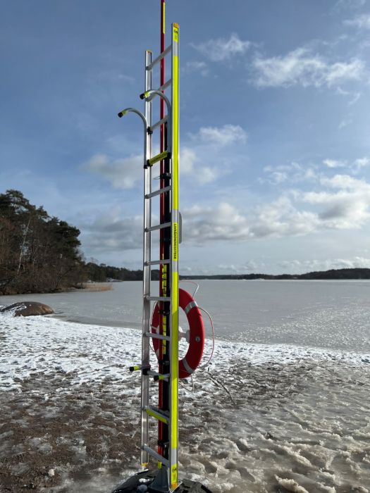 Komplett livredningsstasjon - 3,5 meter redningsstige - Sommerbutikken.no