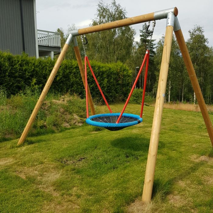 Sommerbutikken AS - Huskestativ i rundstokk for fugleredehuske