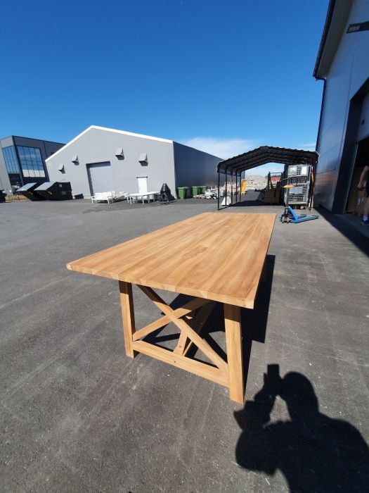 Hagebord "Kråkerøy" teak - 200 cm  - Sommerbutikken AS