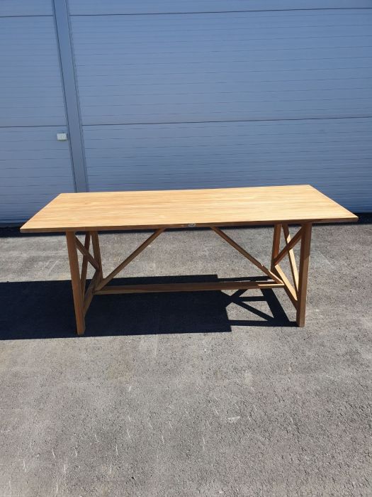 Hagebord "Kråkerøy" teak - 200 cm  - Sommerbutikken AS