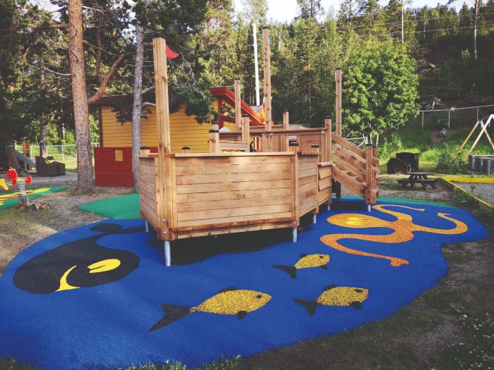 Sommerbutikken as - Lekeapparat Villmark - Fiskebåten
