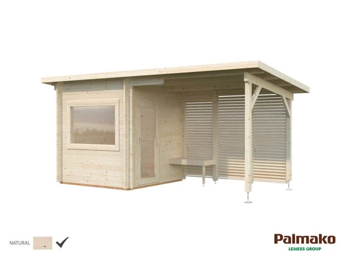 Badstue Palmako Sanna 4,1+5,9kvm - Sommerbutikken.no