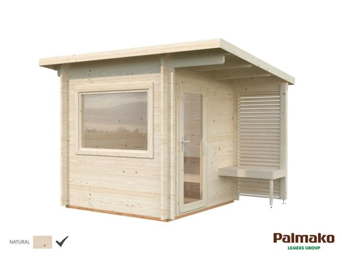 Badstu Sanna 4,1kvm. Palmako - Sommerbutikken.no