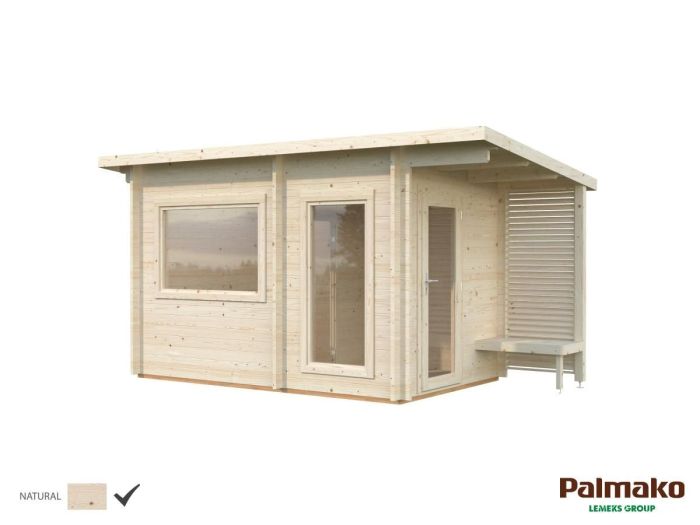 Badstu Sanna 6,8kvm - Kvalitet fra Palmako - Sommerbutikken.no