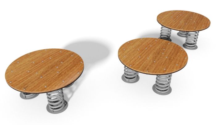 Balanseringsplattformer i lerk - 3 stk - Sommerbutikken.no