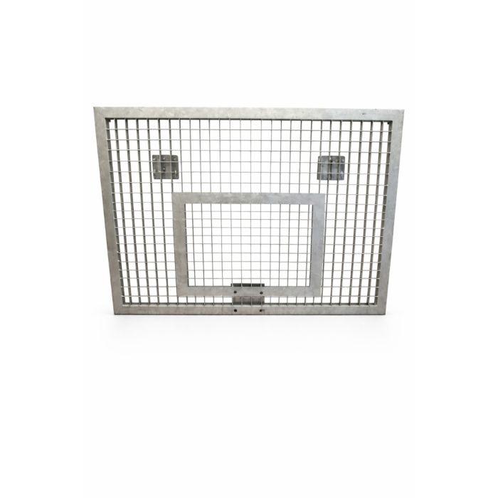 Basketballplate Stål 120x90cm - Sommerbutikken.no