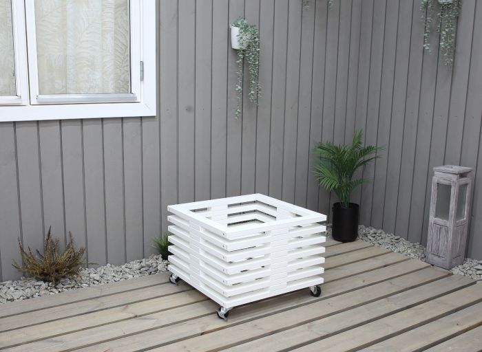 Blomsterkasse Cube 53x53x32,5 cm - Sommerbutikken.no