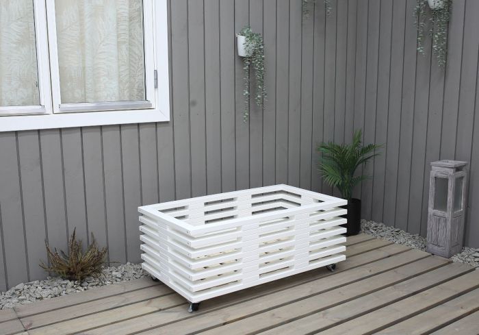 Blomsterkasse Cube 93x53x32,5 cm - Sommerbutikken.no