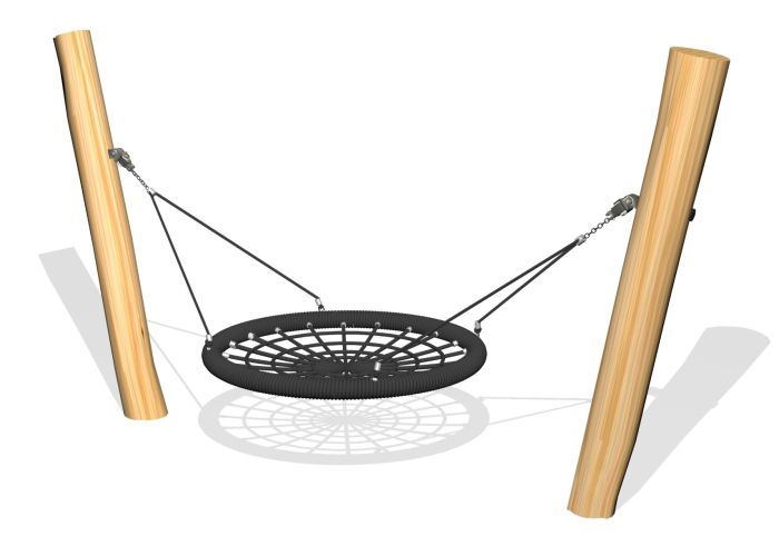 Edderkopphuske Robinia med fugleredehuske - Sommerbutikken.no