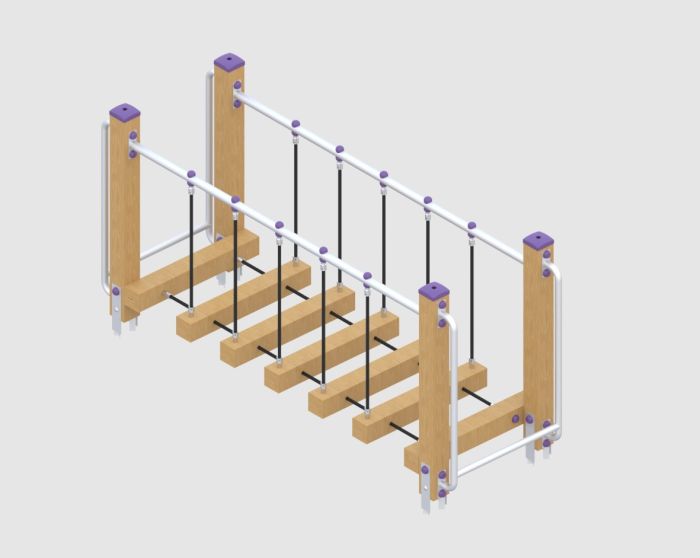 Gangbro for lekeplasser - Sommerbutikken.no