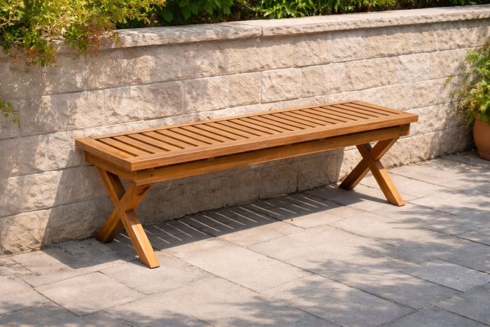 Hagebenk Akerøy Teak 200cm - Sommerbutikken.no