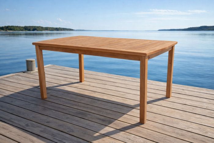 Hagebord Teak 150x90cm - Sommerbutikken AS