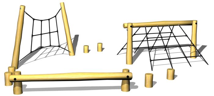Hinderløype Robinia Sett 1 - Serie 29 - Sommerbutikken AS