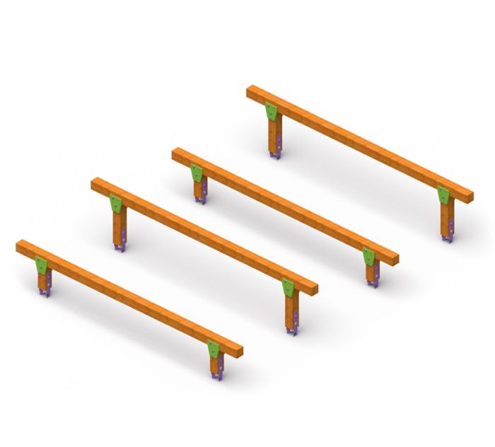 Hinderstokker Høy-Lav - Sommerbutikken AS