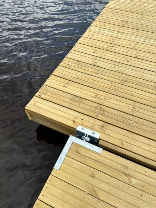 Nærbilde av landgangsbeslag - Sommerbutikken.no