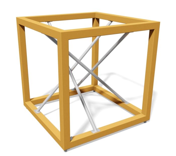 Lekeapparat Box modell 1 - Lys limtre i furu - Sommerbutikken.no