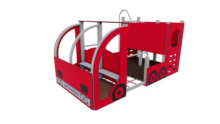 Lekebil/lekehus brannstasjon - Sommerbutikken.no