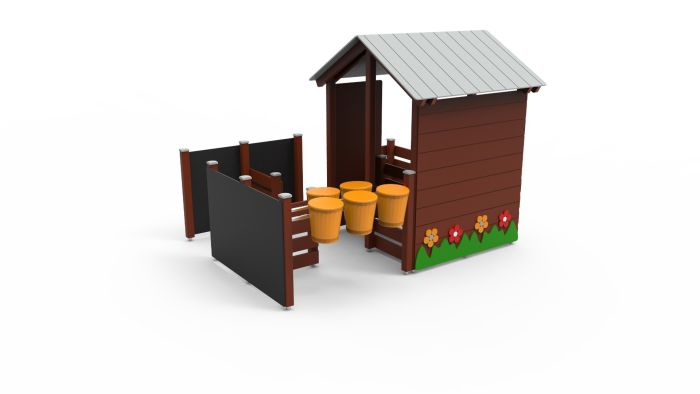 Lekehus - liten gårdslabyrint - Sommerbutikken AS