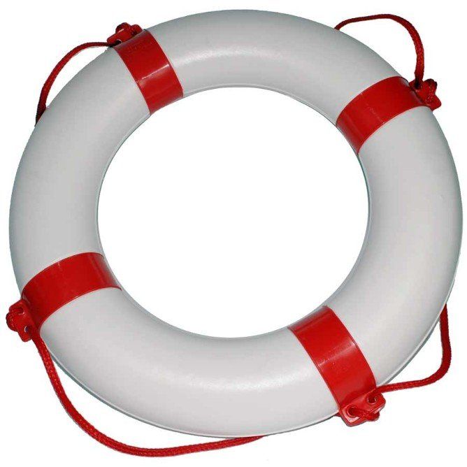 Sommerbutikken AS - Rød og Hvit Livbøye