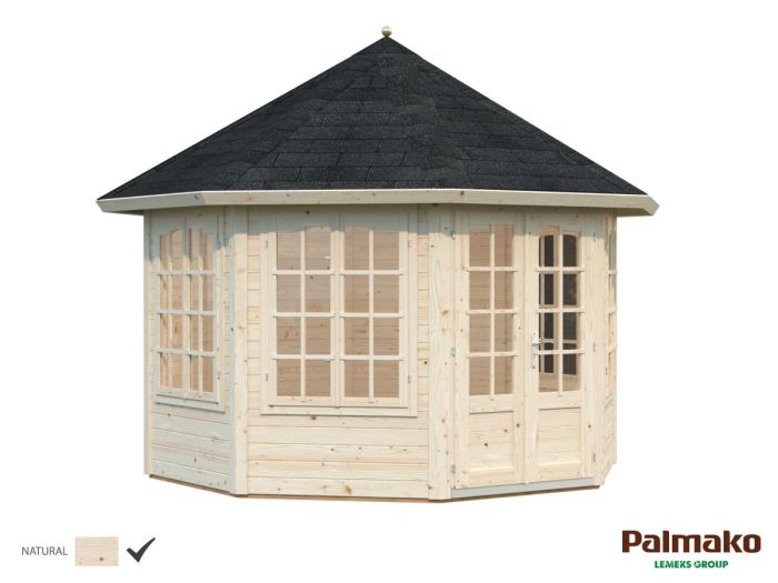 Lysthus Carmen 4 vinduer 9,2kvm - Sommerbutikken.no