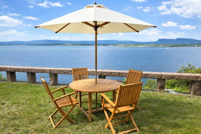 Hagemøbelsett Teak Jeløy - Sommerbutikken.no