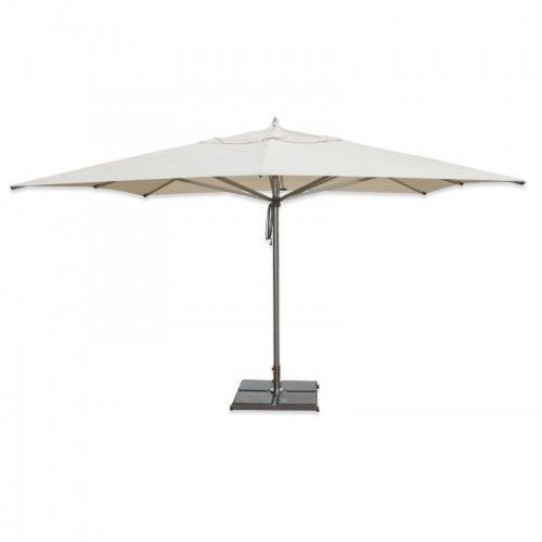 Parasoll Hurricane Aluminium - Ecru 400cm - Sommerbutikken AS