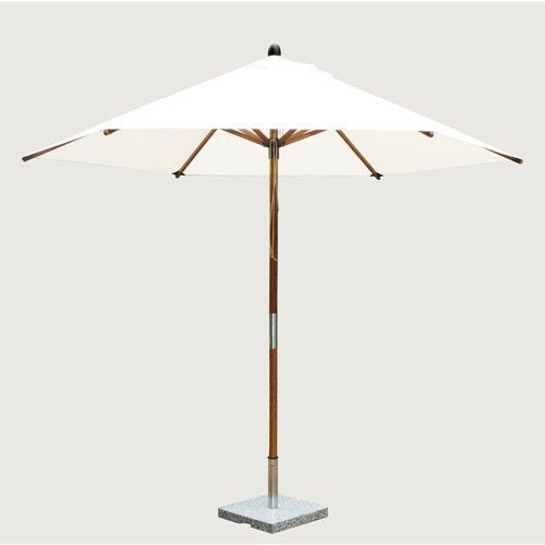 Parasoll Sirocco Bambus Ecru - Ø250cm - Sommerbutikken AS