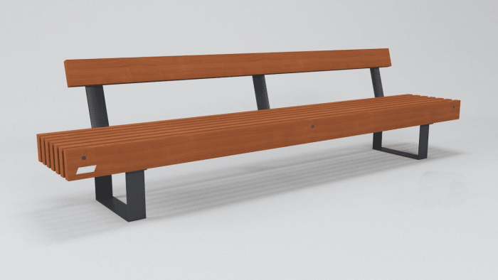 Parkbenk Exclusive MWS3.0 - Sommerbutikken AS