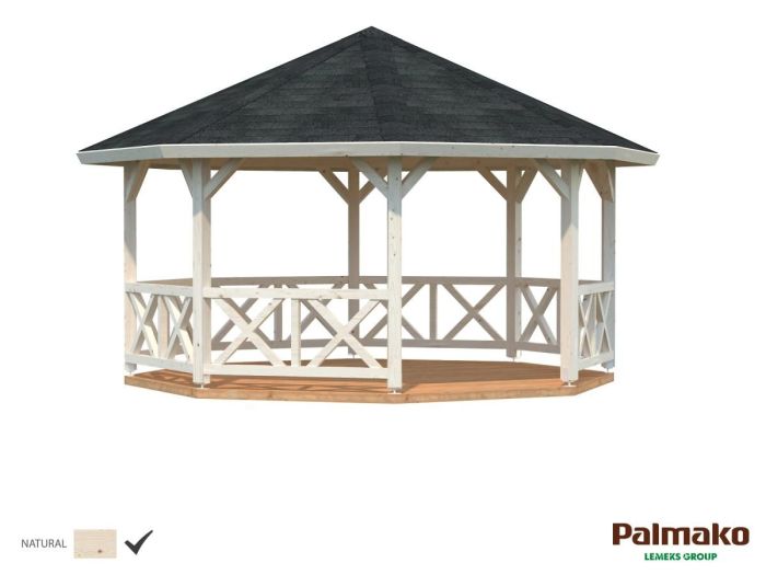 Paviljon Betty 18 Palmako - Sommerbutikken.no