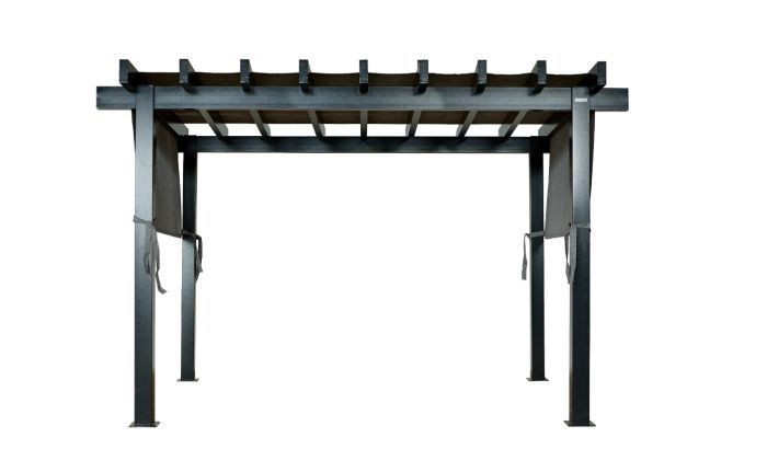 Pergola Hvaler 3x4m aluminium - Sommerbutikken.no