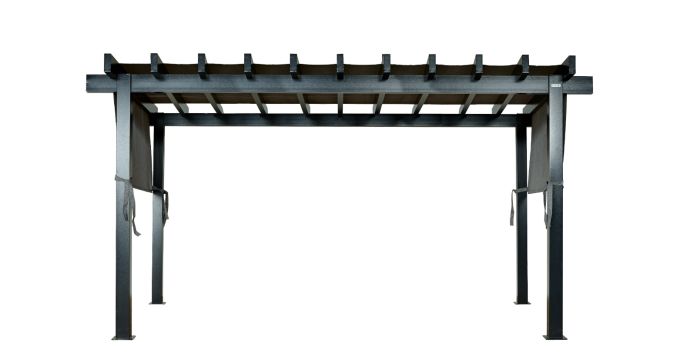 Pergola Hvaler 3x5m aluminium - Sommerbutikken.no