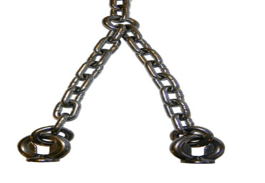 Galvanisert kjetting med øyemutter - Sommerbutikken.no