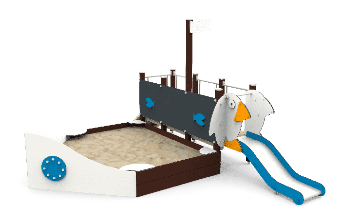 Sandkasseskip Dori -Sommerbutikken.no