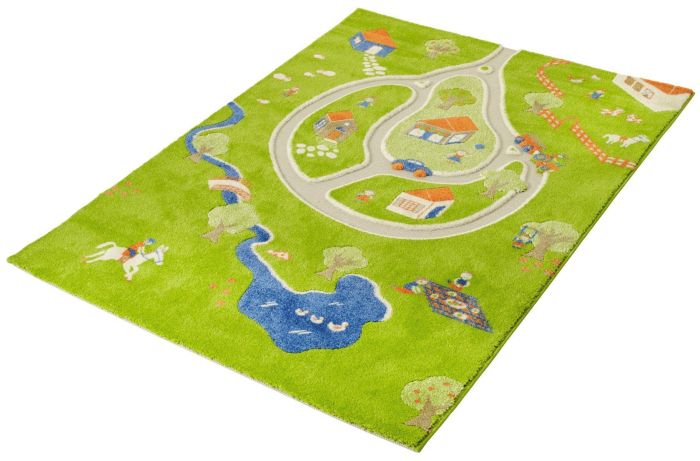 Sommerbutikken.no - Leketeppe Bondegård 134 x 180cm