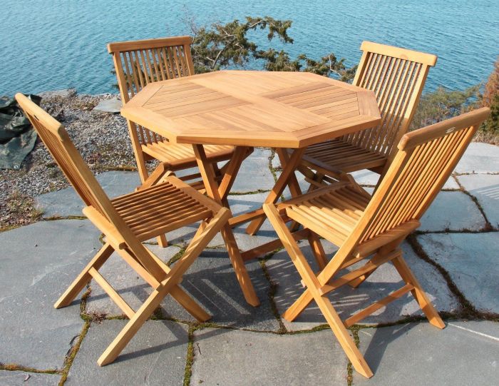 Sommerbutikken.no, Hagemøbelsett Hvitsten i teak