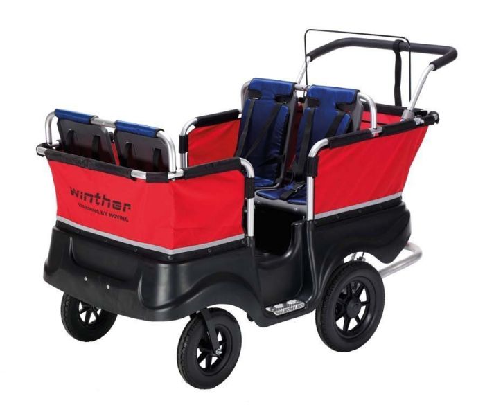 Sommerbutikken AS - Barnebussvogn for småbarn