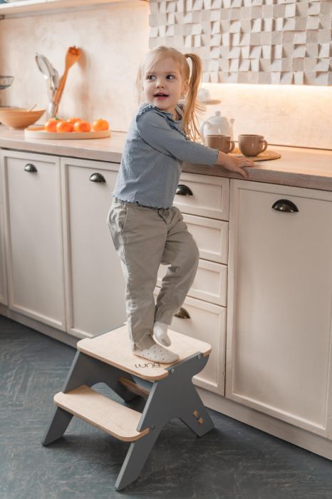 Sommerbutikken AS - Barnekrakk Grå Lunatoys