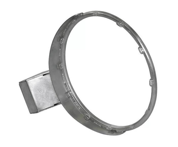 Sommerbutikken AS - FJærbelastet basketkurv i galvanisert stål