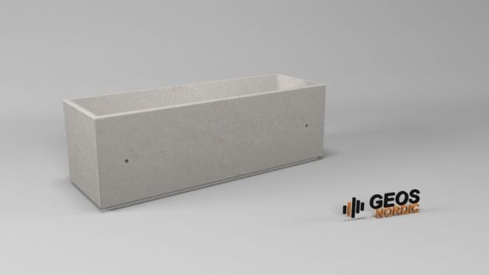 Sommerbutikken AS - Blomsterkasse Narcina Betong 