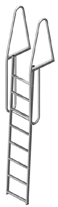 Sommerbutikken AS - Badetrapp i aluminium