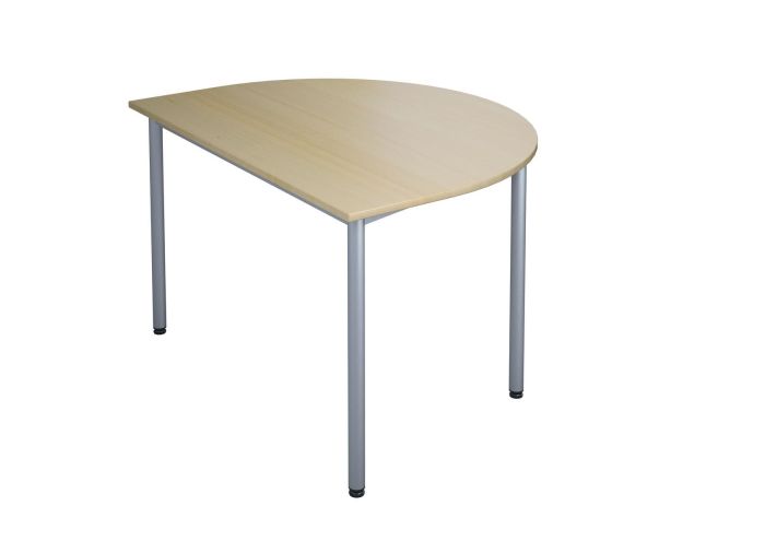 Sommerbutikken AS - Elevbord Halvrundt Bjørk