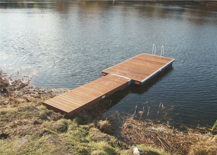 Sommerbutikken AS - Flytebrygge med landgang