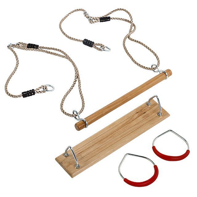 Sommerbutikken AS - Moro-pakke med turnringer, trapes og huskesete